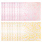 40шт. 2цветов водонепроницаемая бумага для обертывания цветов, квадрат с розовым узором