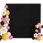 Polyester Arched Background Elastic Fabric Cover, Wedding Party Decor