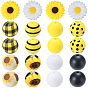 84Pcs Silicone Focal Beads