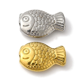 304 Stainless Steel Beads, Fish