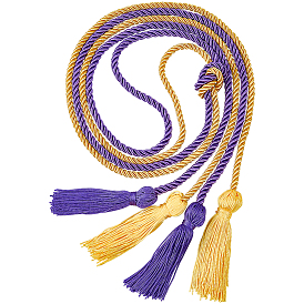 2шт. 2 цвета полиэстер докторская шапочка выпускной кисточка подвеска