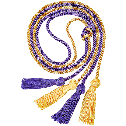 2шт. 2 цвета полиэстер докторская шапочка выпускной кисточка подвеска