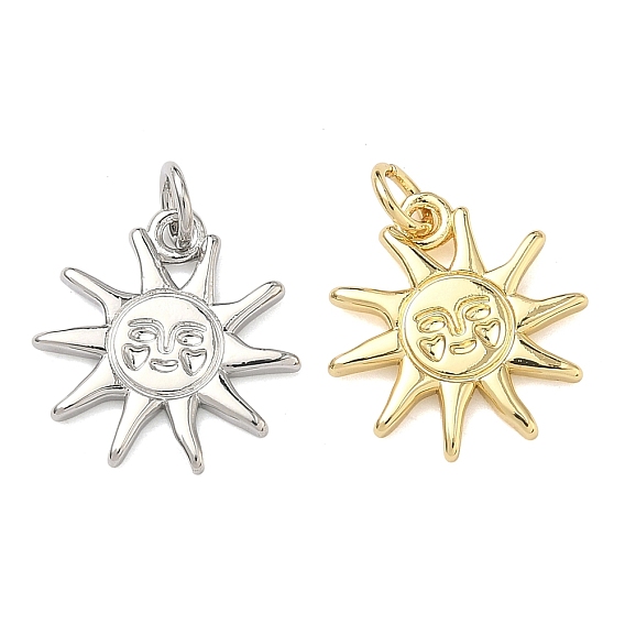 Латунные подвески, солнечные чары, долговечный, стойки покрытие, без свинца и без кадмия