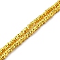 Electroplated Non-magnetic Synthetic Hematite Beads Strands, Faceted, Square