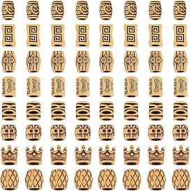 Пластиковые шарики, имитация дерева, бусины с большим отверстием, колонка