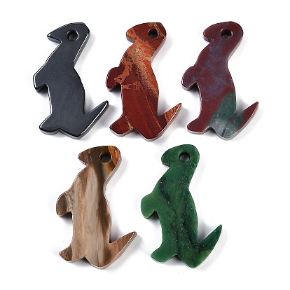 Драгоценный камень подвески, динозавр прелести