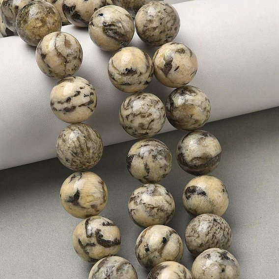 Натуральный полевой шпат, круглые