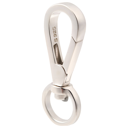 1 шт. 925 поворотные застежки из стерлингового серебра, С двухсторонней замшевой тканью 1PC, ткань для полировки серебра