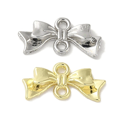Crémaillère pendentifs en alliage placage, sans cadmium et sans nickel et sans plomb, bowknot