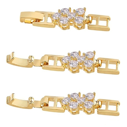 Латунная стойка с микропаве из кубического циркония