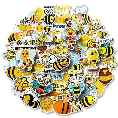 Waterproof PVC Adhesive Sticker Lables, for Suitcase, Skateboard, Refrigerator, Helmet, Mobile Phone Shell, Computer, Cup