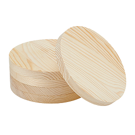 Плоский круглый необработанный деревянный срез, для поделок