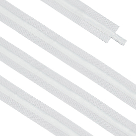 22 Bande élastique plate en polyester et latex, avec cordon à l'intérieur, sangle vêtement accessoires de couture