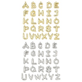 Латунные микропаве прозрачные подвески с фианитом, буква az чары, без кадмия и без свинца, долговечный, стойки покрытие