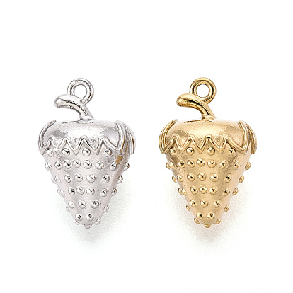 304 подвески из нержавеющей стали, ионное покрытие (ip), клубничное очарование