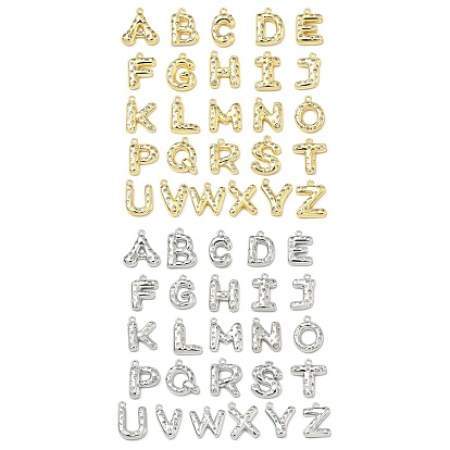 Латунные микропаве прозрачные подвески с фианитом, буква az чары, без кадмия и без свинца, долговечный, стойки покрытие