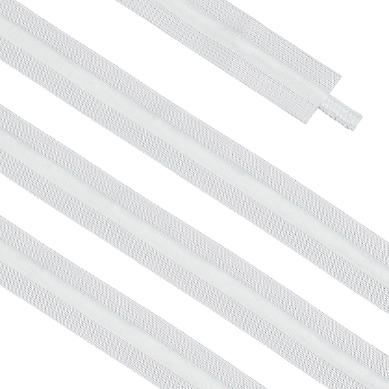 22 Bande élastique plate en polyester et latex, avec cordon à l'intérieur, sangle vêtement accessoires de couture