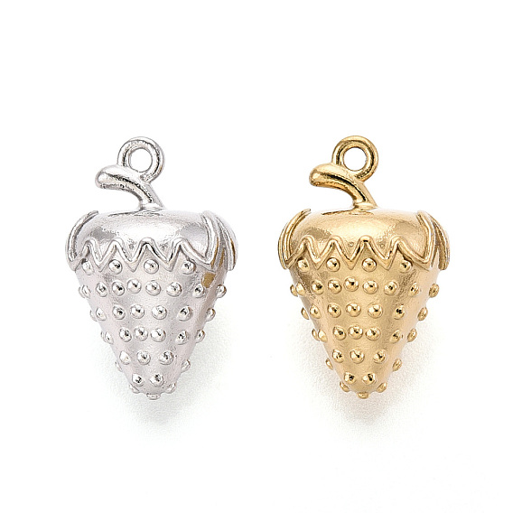 304 подвески из нержавеющей стали, ионное покрытие (ip), клубничное очарование