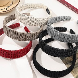 Woven Wool Hair Bands, Hair Accessories for Women Girls