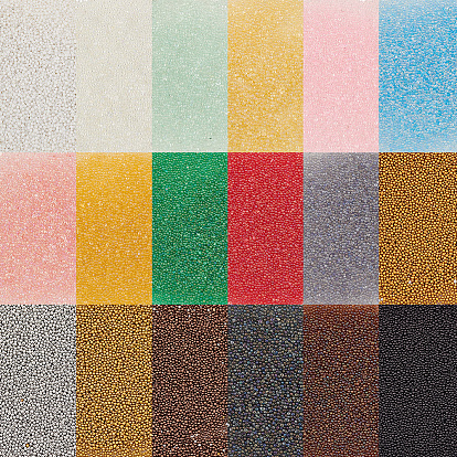 3 сумки 3 стильные бусины-пузыри, DIY 3 D украшения искусства ногтя бисера мини стекла, крошечные шарики ногтей икрой