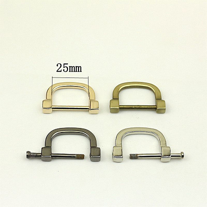 Alloy Slide Buckle Adjuster, Multi-Purpose Webbing Strap Loops, for Luggage Belt Craft DIY Accessories