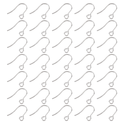 300 шт 316 хирургические крючки для серег из нержавеющей стали, провод уха, с горизонтальными петлями