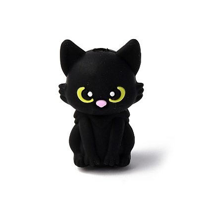 Силиконовые бусины, фокусные бусы, форма кошки