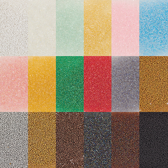 3 сумки 3 стильные бусины-пузыри, DIY 3 D украшения искусства ногтя бисера мини стекла, крошечные шарики ногтей икрой