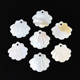 Подвески из натуральной ракушки, подвески в форме ракушек