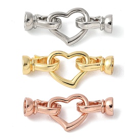 Латунь раз по сравнению с застежками, без свинца и без кадмия, долговечный, стойки покрытие, сердце