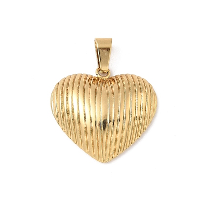 304 подвески из нержавеющей стали, сердце, ионное покрытие (ip)