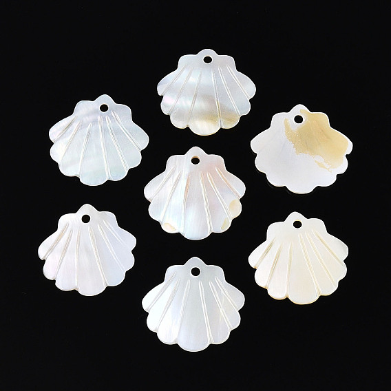 Подвески из натуральной ракушки, подвески в форме ракушек