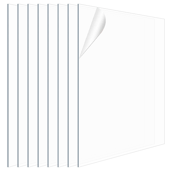 Пластиковые листы для домашних животных, двойное покрытие, прямоугольные