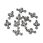 Vintage Acrylic Pendants, Coptic Cross, 20.5x13.5x3mm, Hole: 1.5mm, about 1750pcs/500g