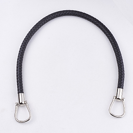 Рукоятки из искусственной кожи, со сплавочной фурнитурой, для замены ремней для мешков