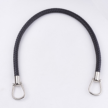 Рукоятки из искусственной кожи, со сплавочной фурнитурой, для замены ремней для мешков