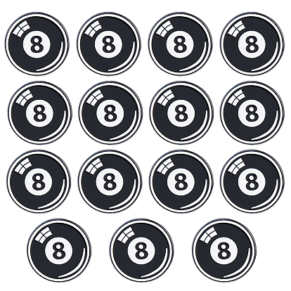 15Pcs Sports Series Enamel Pin, Painting Alloy Badge for Backpack Clothes