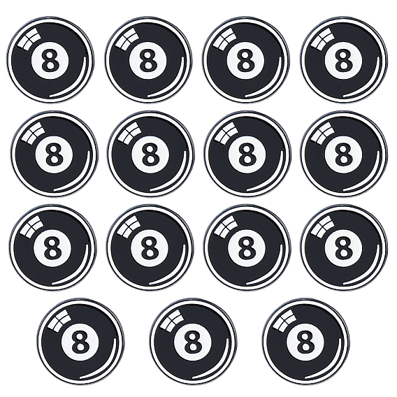 15Pcs Sports Series Enamel Pin, Painting Alloy Badge for Backpack Clothes