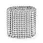 13 Rows Plastic Diamond Mesh Wrap Roll, Rhinestone Crystal Ribbon, for DIY Wedding Party Favors Decorations Craft