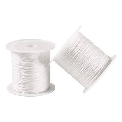 2 рулоны нейлонового шнура для китайского узла, нейлоновый шнур для изготовления украшений