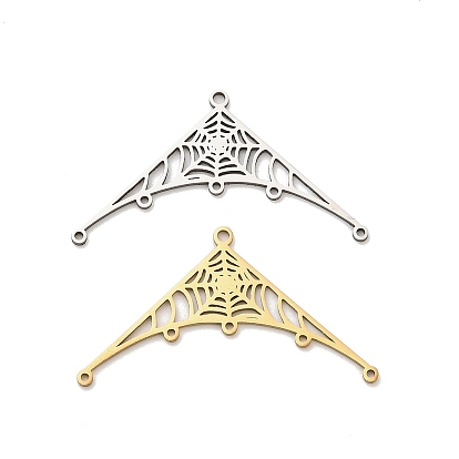 Хэллоуин 201 Ссылки на компоненты люстры из нержавеющей стали, лазерная резка, ссылки паутины