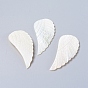 Coquille eau douce naturelle cabochons, ailier