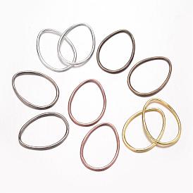 Alloy Linking Rings, Drop, Cadmium Free & Lead Free