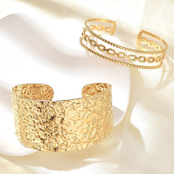 304 женские браслеты-манжеты из нержавеющей стали