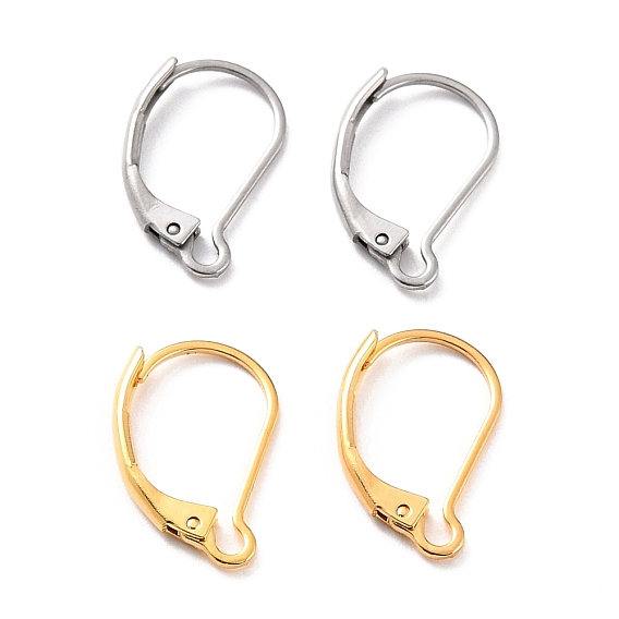 Ионное покрытие (ip) 304 детали серьги с откидной крышкой из нержавеющей стали