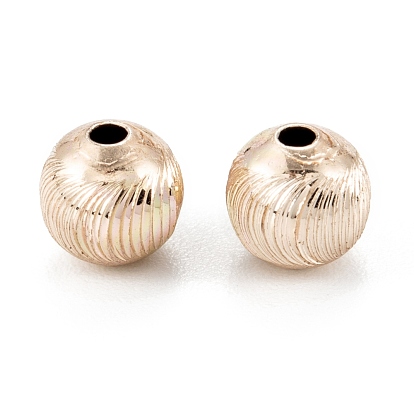 Brass Beads, Long-Lasting, Lead Free & Cadmium Free, Round