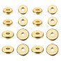 Unicraftale Vacuum Plating 304 Stainless Steel Spacer Beads, Donut