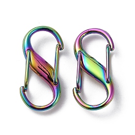 Карабины с S-образными застежками из алюминиевого сплава с двойной застежкой