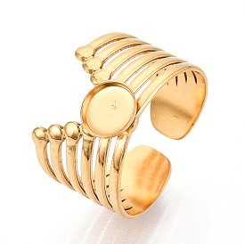 304 компоненты манжетного кольца из нержавеющей стали, установка круглого кольца, ионное покрытие (ip)