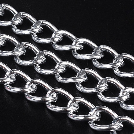 Алюминиевые витой цепочки, несварные